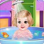 baby spa salon android application logo